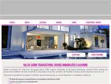 Tablet Screenshot of immobilier-vst.com